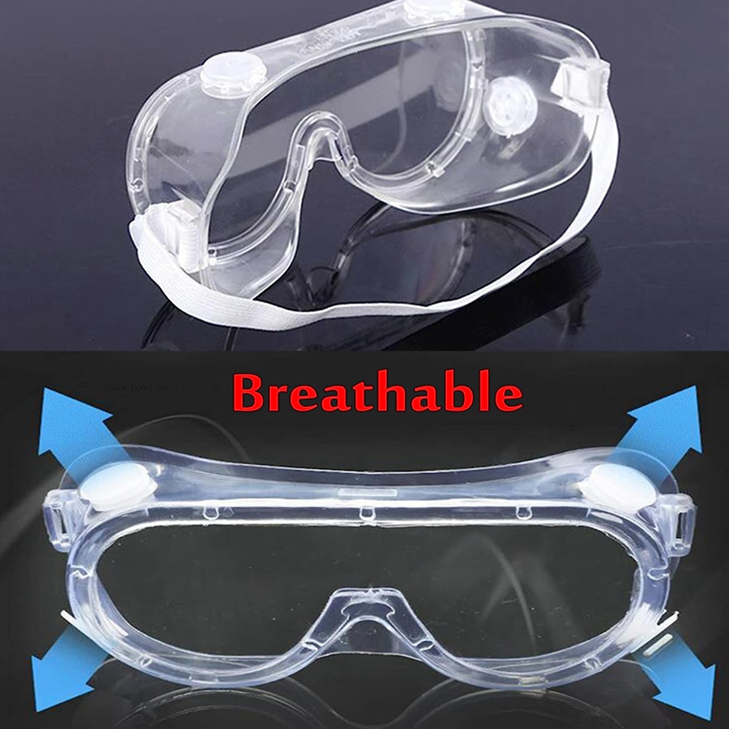 0509 Safety Goggles, Technic Safety Goggles Protection for Classroom Home & Workplace Prevent The Impact of Dust Droplets Gas Protection Glass DeoDap 0509 Safety Goggles, Technic Safety Goggles Protection for Classroom Home & Workplace Prevent The Impact of Dust Droplets Gas Protection Glass DeoDap